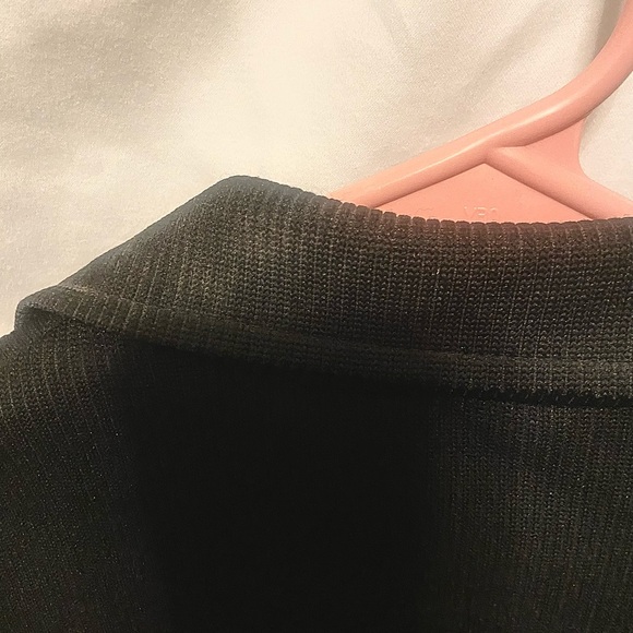 Black Long Sleeve Polo shirt, size M - Picture 4 of 8